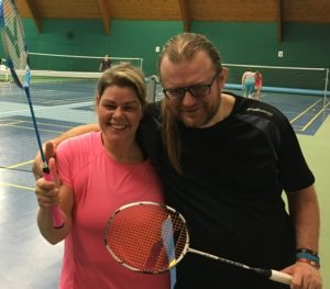 Trenér badmintonu v Ostravě Tomáš Kořený
